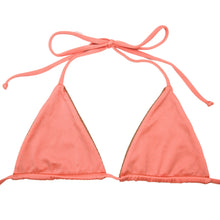 Load image into Gallery viewer, Triangle Top - Coco Rib/ Conch Shimmer