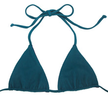 Load image into Gallery viewer, Triangle Top - Lagoon Rib/ Night